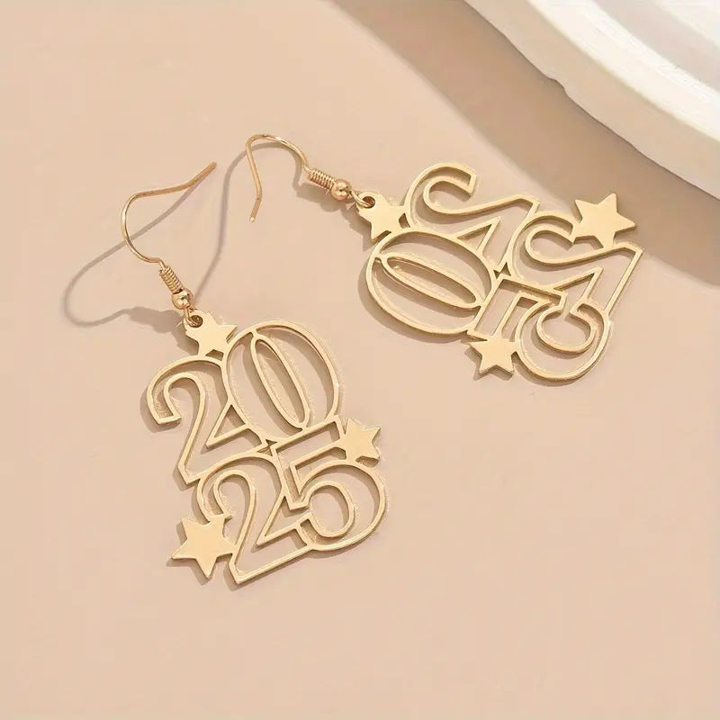 Wholesale Number Earrings Creative Style Earrings ACC-ES-XiangX005