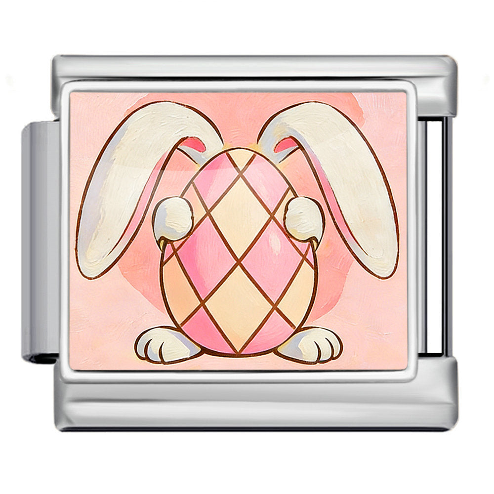 Wholesale Easter Egg Design Stainless Steel Bracelet,  Fashion Accessory for Boutique Resale