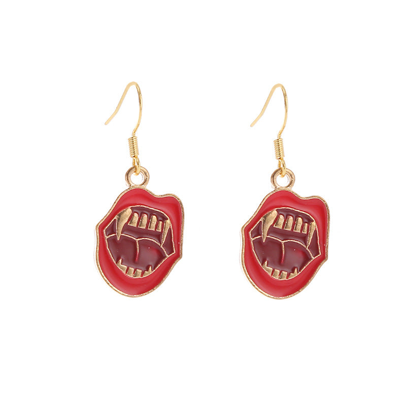 Wholesale  series funny alloy earrings