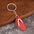Wholesale Creative Mini Metal Slippers Keychain