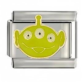 Wholesale  Italian Charm Starter Bracelets DIY square Single Section Creative Stainless Steel Composable Bracelet