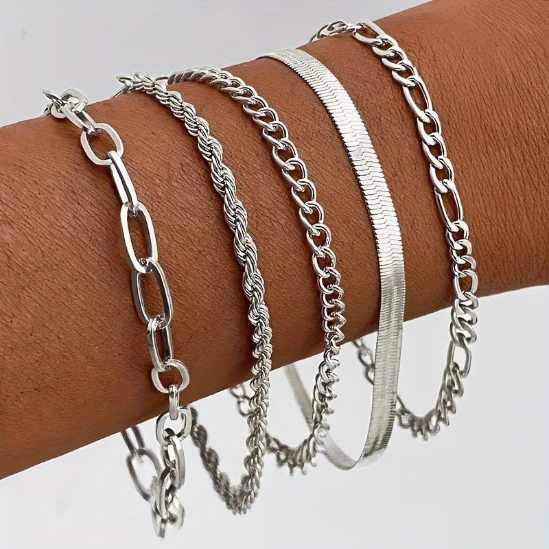 Wholesale Layered Cross &  Flower Pendant Jewelry Set,  Alloy Bracelet Bangle,  Boutique Resale