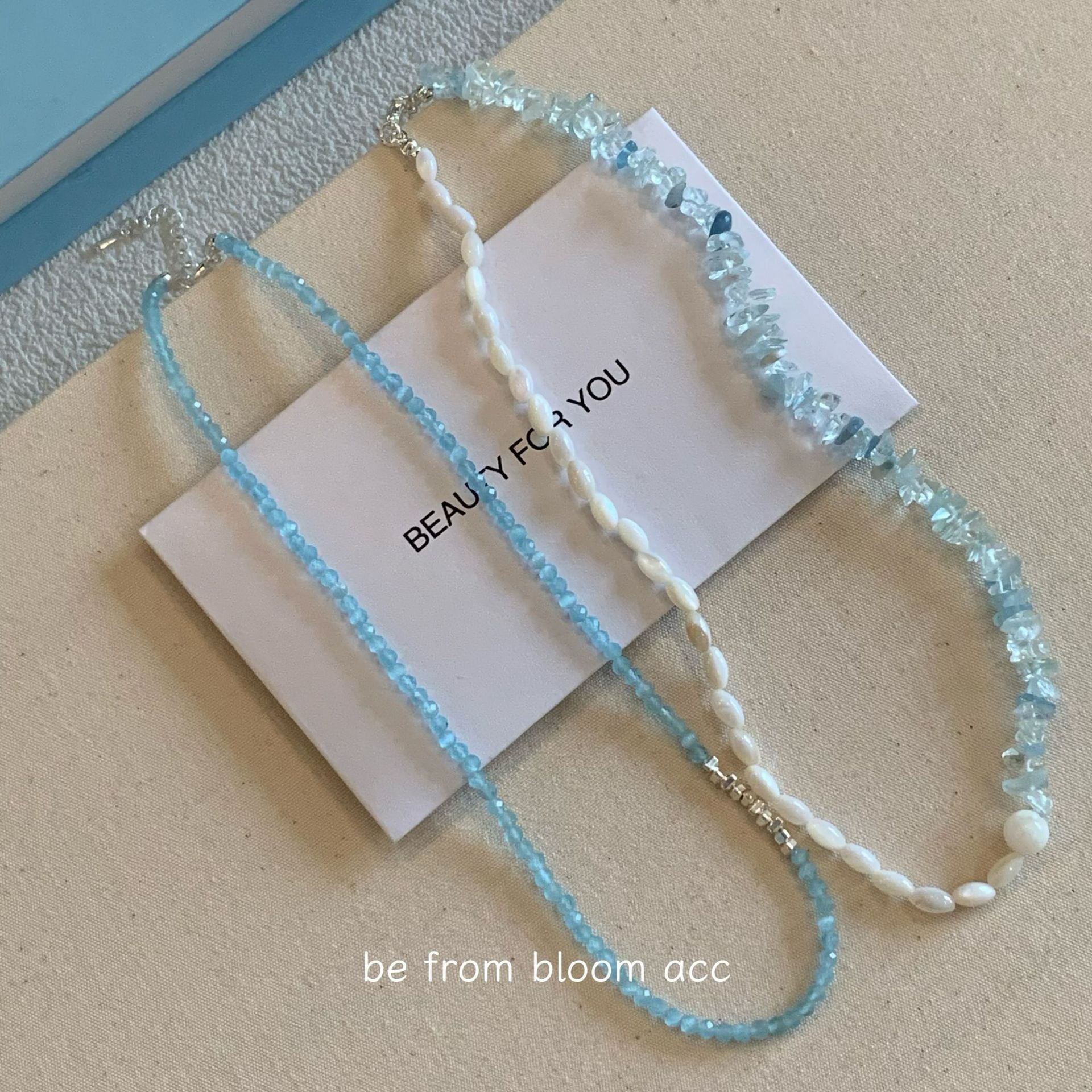 Wholesale  Natural Stone Splicing Shell Necklace