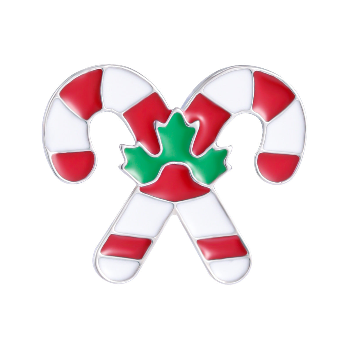 Wholesale Cartoon Cute Christmas Alloy Oil Drop Brooch ACC-BCH-BinLi001