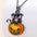 Wholesale  Halloween Pumpkin Cat Funny Pendant Gothic Bat Oil Pink Cat Clavicle Chain