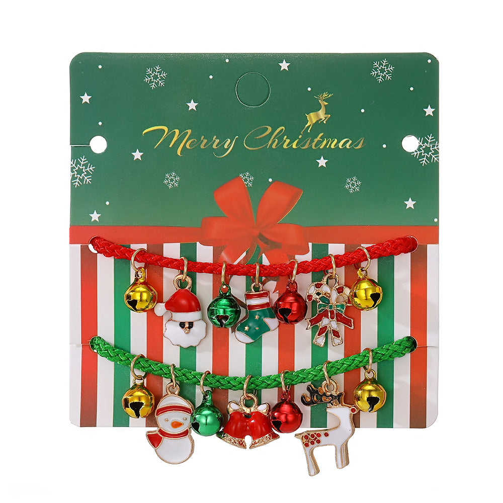 Wholesale Christmas Bell Bracelet Set ACC-BT-Anduo001