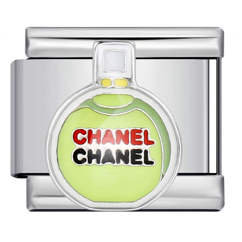 Wholesale Italian Charm Bracelet 9mm DIY Splicing Removable Gift Perfume Stainless Steel Composable Bracelet