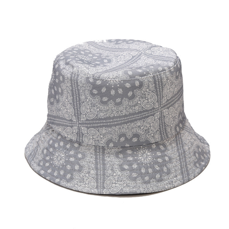 Wholesale  Double-sided Basin Hat Full Print Hat Bucket Hat