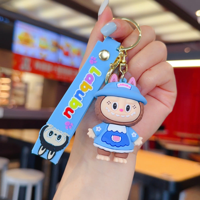 Wholesale Cute cartoon silicone keychain