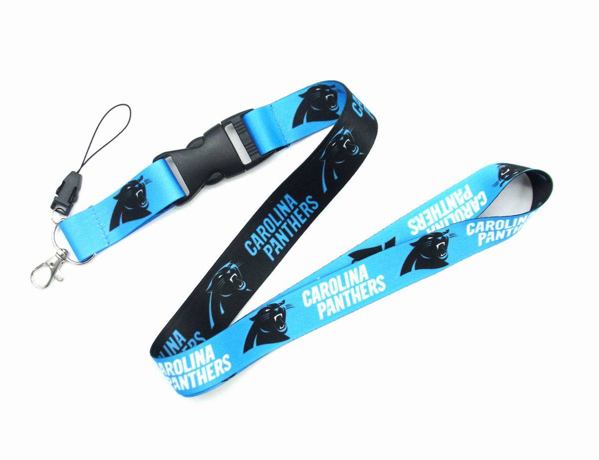 Wholesale Heat transfer football team Lanyard Keychain