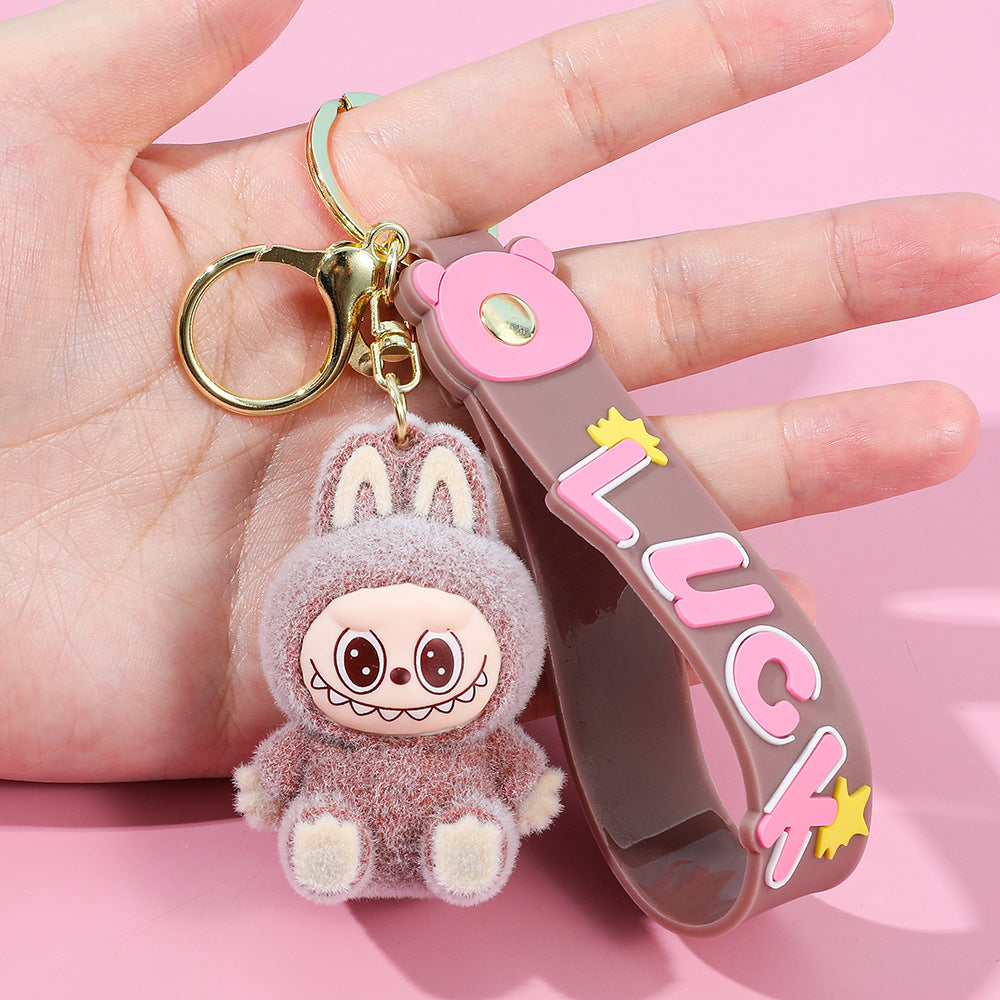Wholesale Cute cartoon silicone keychain ACCVIP