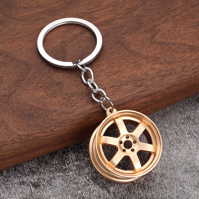 Wholesale Creative three-dimensional car modification accessories keychains