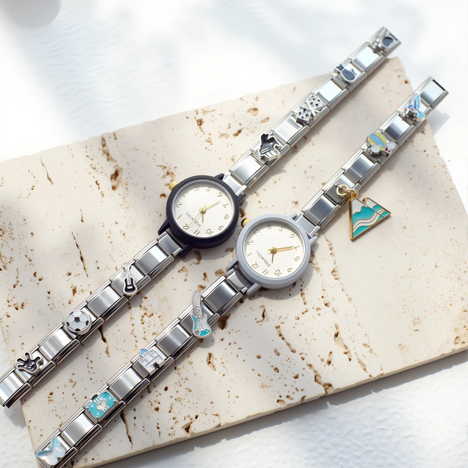 Wholesale Italian Charm Bracelet Quartz Watch