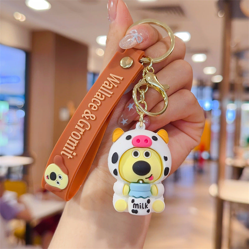 Wholesale Cartoon Dessert Dog Keychain