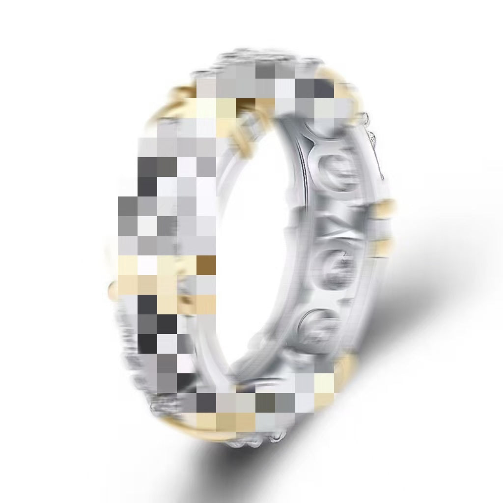 Wholesale  Shiny Zircon Cross Ring