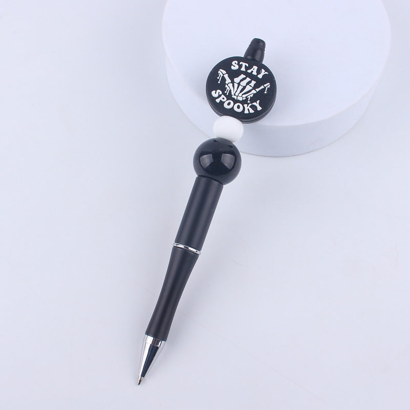 Wholesale Creative DIY cartoon Halloween cute silicone beaded pen