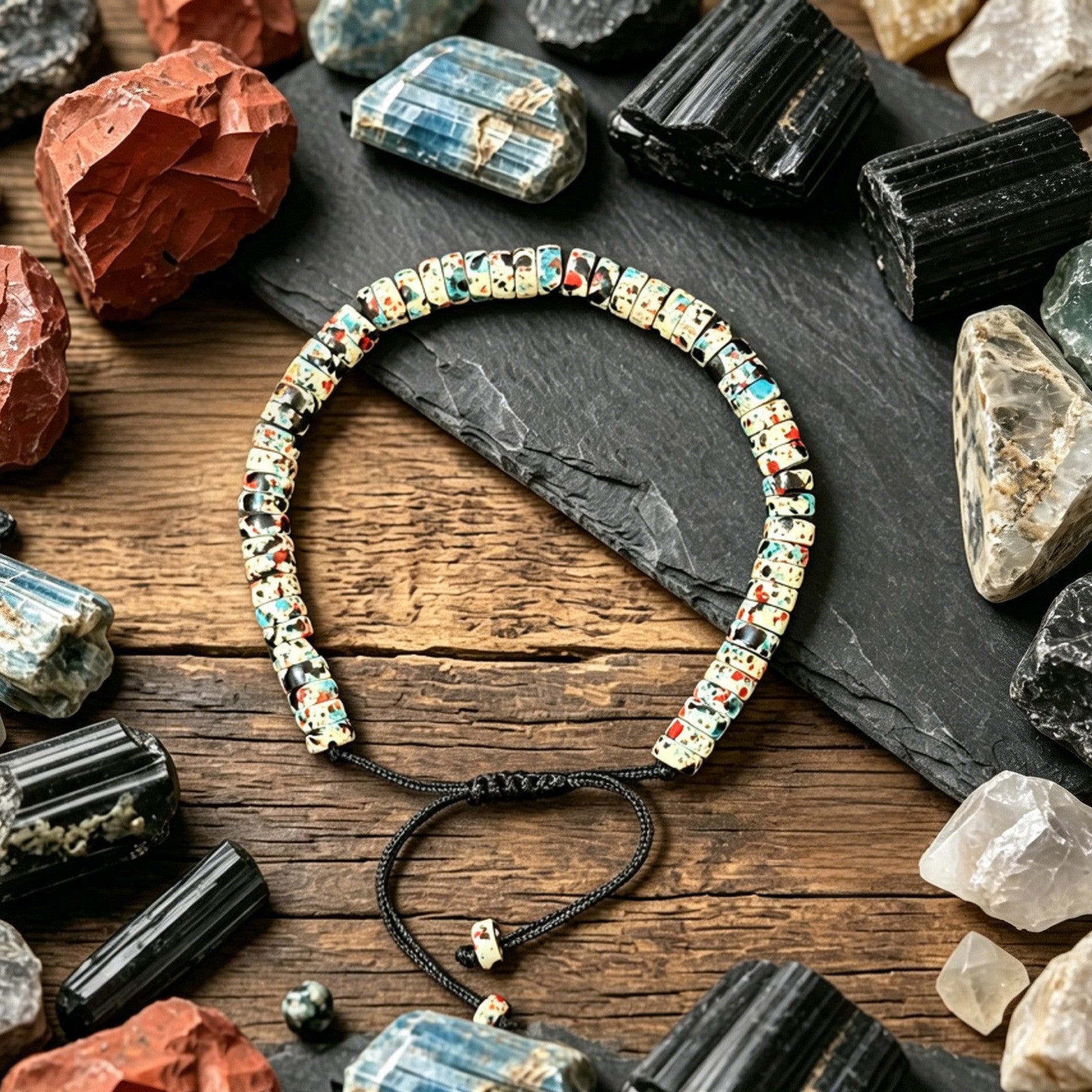 Wholesale Stylish Natural Stone Beaded Bracelet With Lapis Lazuli And Tiger Eye Fashion Accessory For Casual Everyday Wear Or Gift