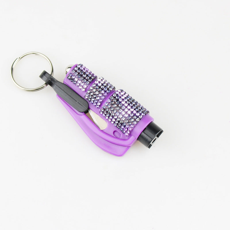 Wholesale Mini Diamond 2 in 1 Plastic Keychain ACC-KC-TMS014