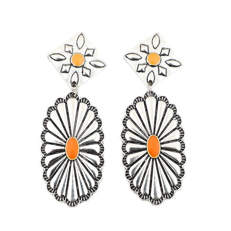 Wholesale Bohemian Drop of Glue Earrings