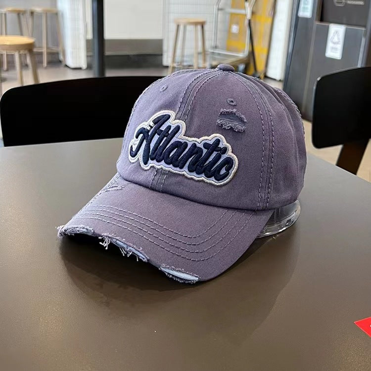 Wholesale Ripped Washed Cotton Baseball Cap