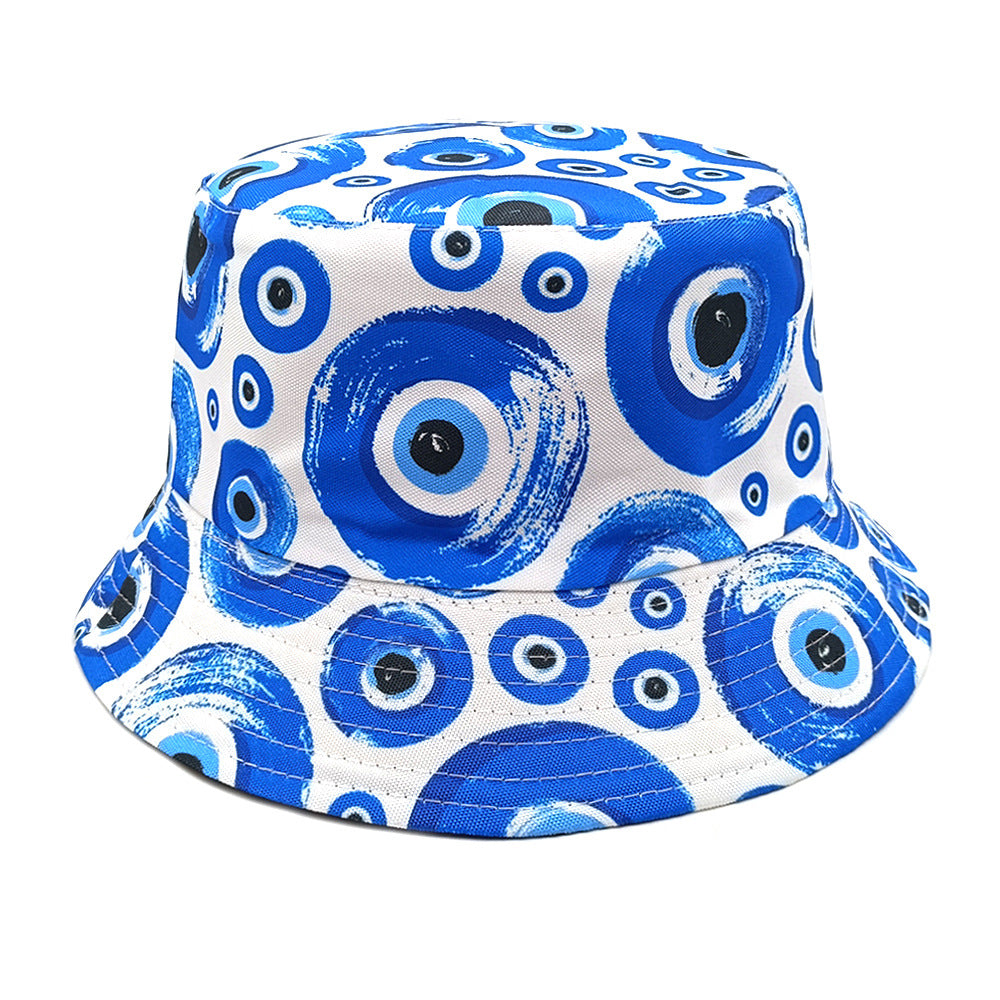 Wholesale Devil Eye Polyester Bucket Hat ACC-HT-ShunM004
