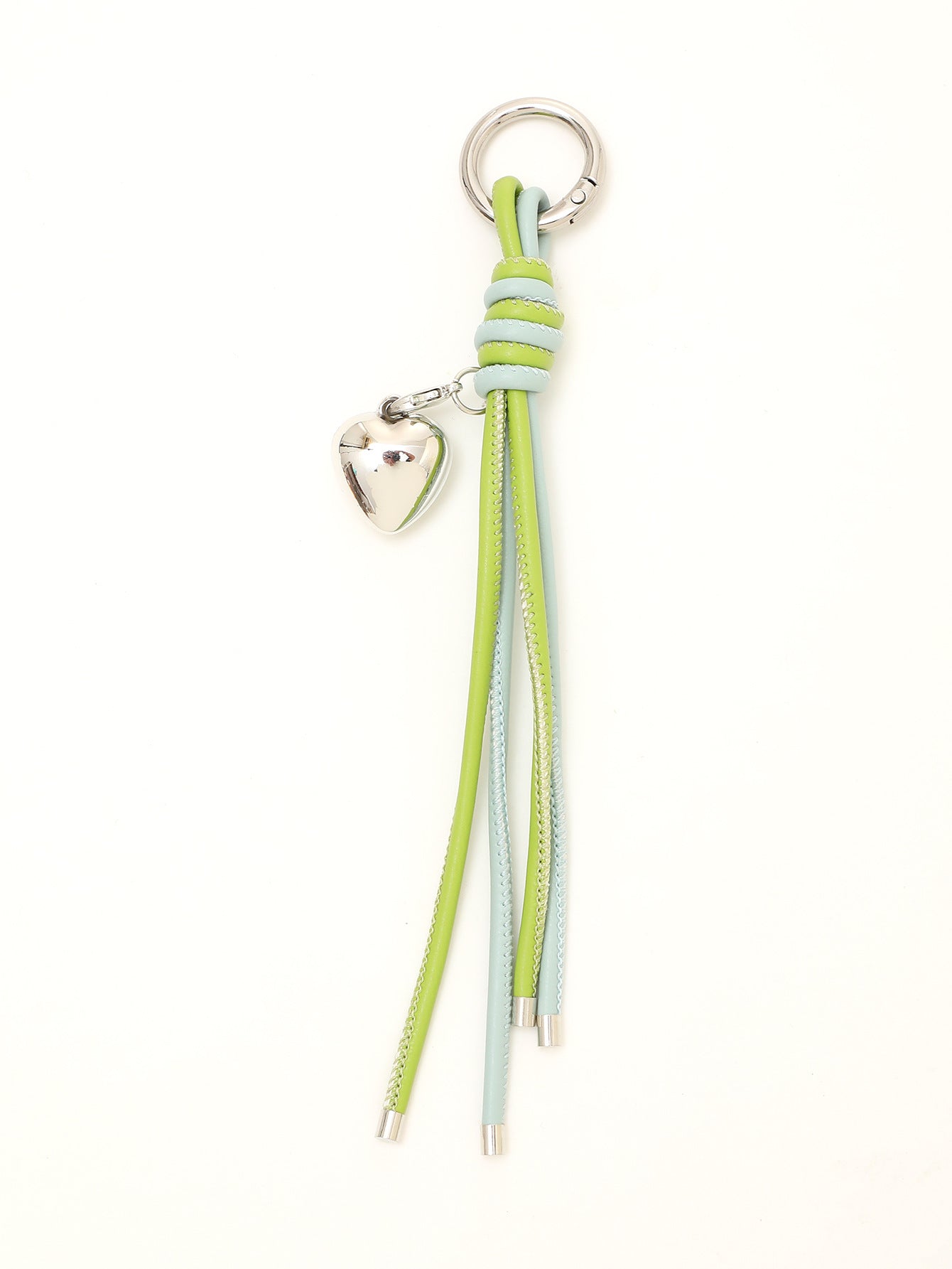 Wholesale  Creative Braided Colorful Hanging Leather Keychains