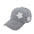 Wholesale  five-pointed star sequined ponytail ripped baseball cap