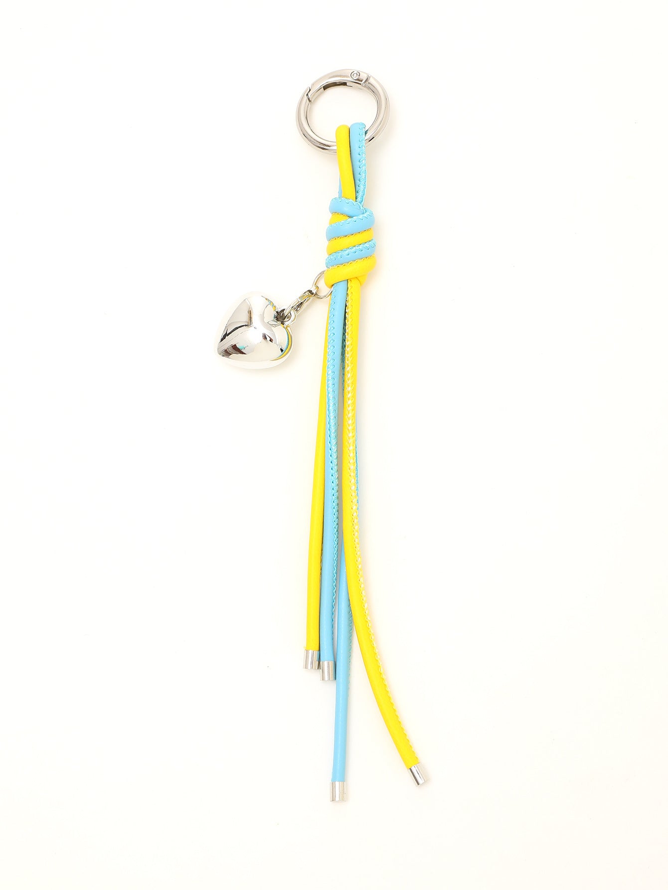 Wholesale  Creative Braided Colorful Hanging Leather Keychains