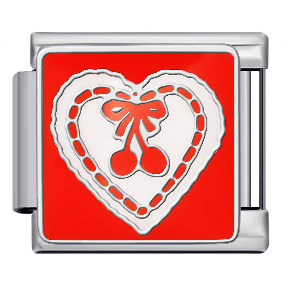 Wholesale Italian Charm Bracelet 9mm DIY Splicing Cute Creative Stainless Steel Composable Bracelet