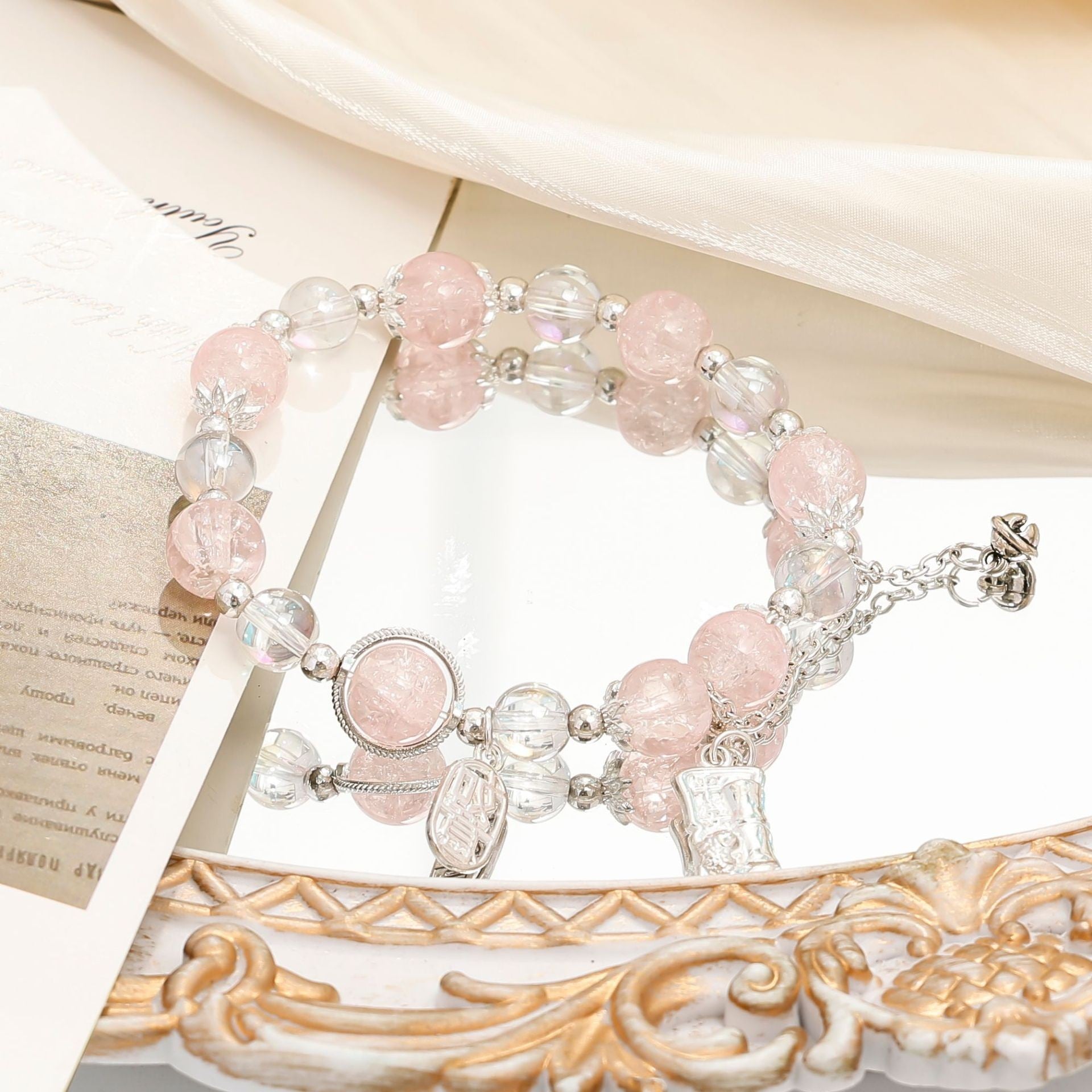 Wholesale Gradient Starry Sky Bamboo Bracelet