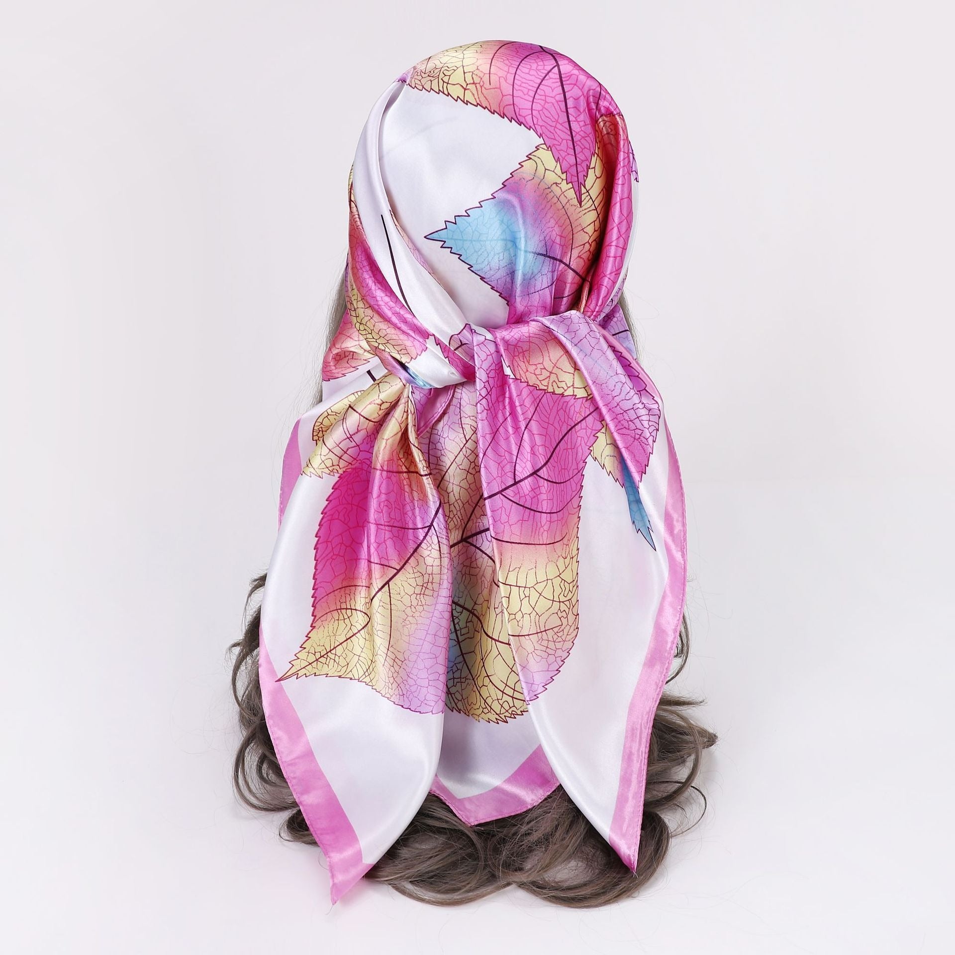 Wholesale 90* 90CM square scarf silk scarf