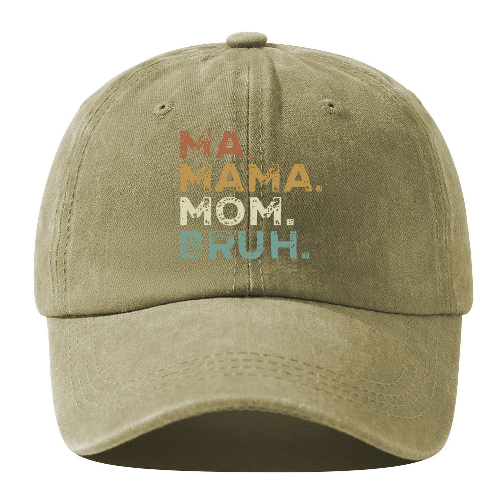 Wholesale Printed Letter Distressed Washed Cotton Retro Soft Top Baseball Cap Hat ACC-HT-BenDe004