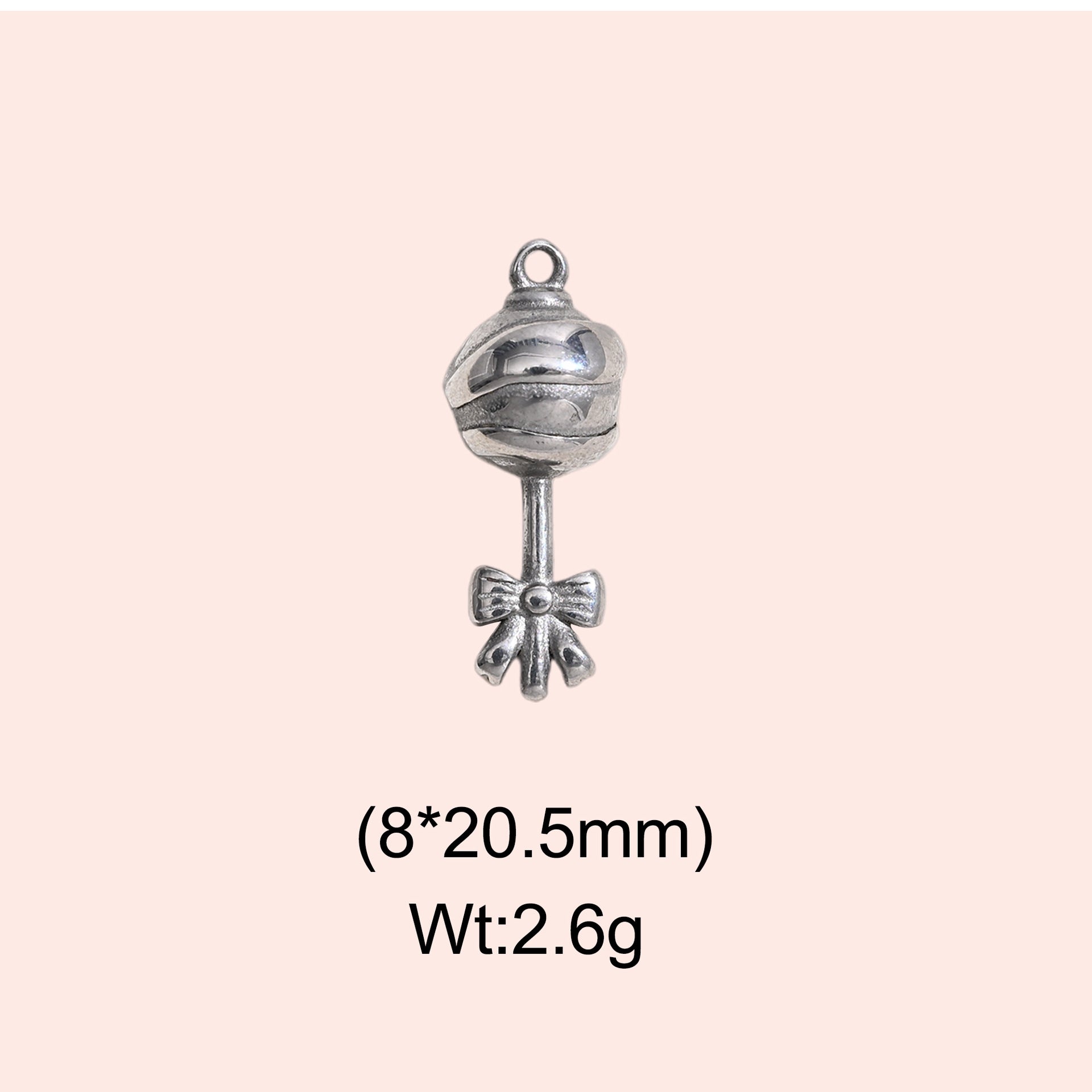 Wholesale Retro DIY Stainless Steel Necklace Bracelet and Cord Accessories  Pendants  Charms