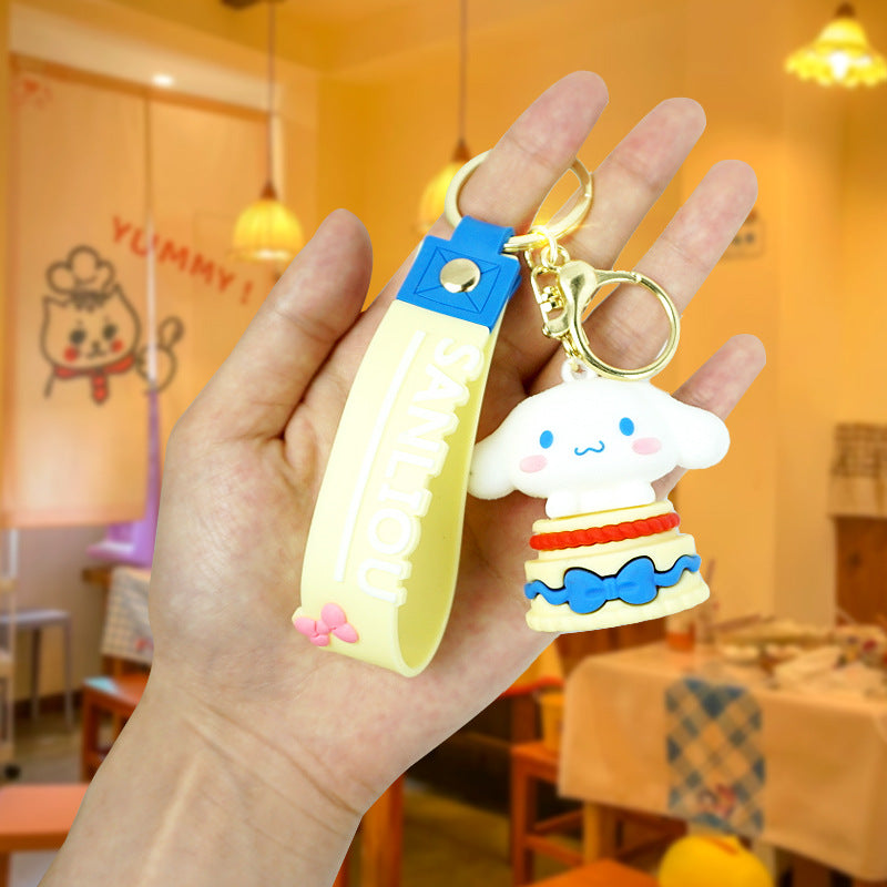Wholesale Cartoon Cute Silicone Keychains ACC-KC-Yexiang006