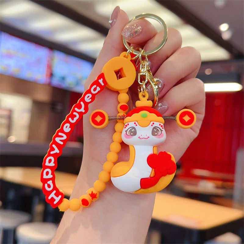 Wholesale Cartoon cute silicone keychain