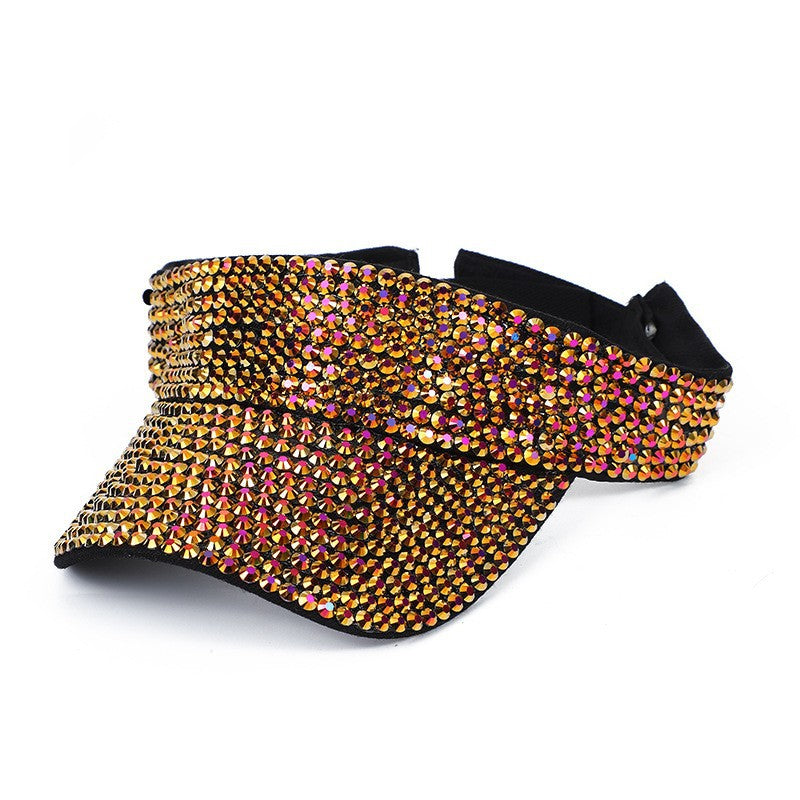 Wholesale Fashion Empty Top Hat Rhinestone Hat Summer Hat ACC-HT-MeiJiao001