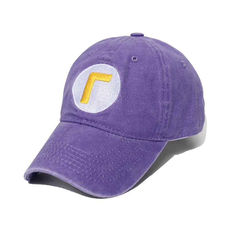 Wholesale Washed baseball cap with embroidered letters