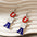 Wholesale  love glasses American flag earrings
