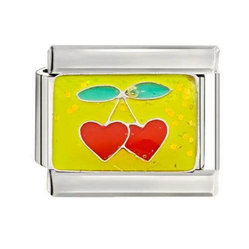 Wholesale italian Charm Starter Bracelets DIY square Single Section Creative Stainless Steel Composable Bracelet