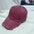 Wholesale  Solid Color Notched Baseball Hat