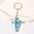 Wholesale Diamond Cross Pendant KeyChain