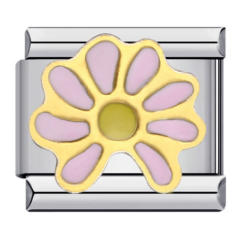 Wholesale Italian Charm Bracelet 9mm DIY Floral World  Creative Stainless Steel Composable Bracelet