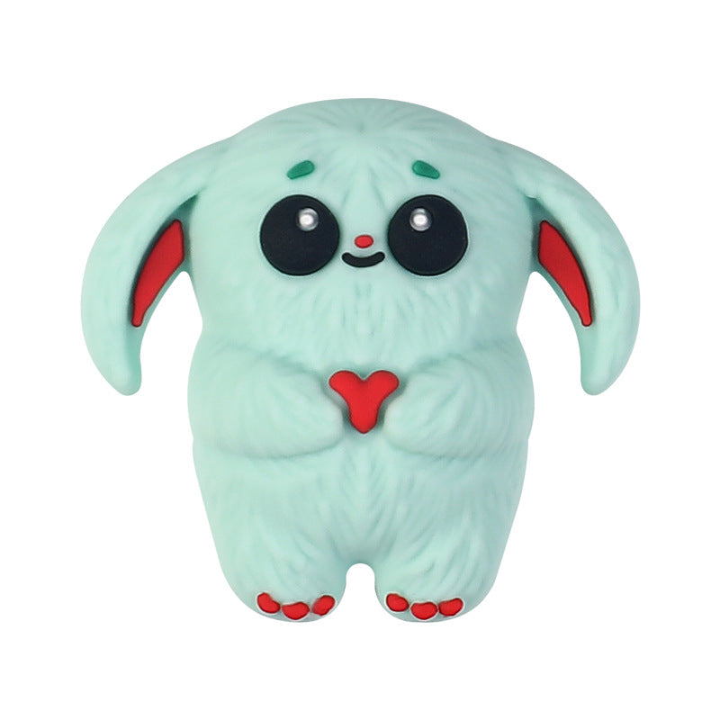 Wholesale 20pcs cute 3D   Focal Beads DIY Bead Accessories