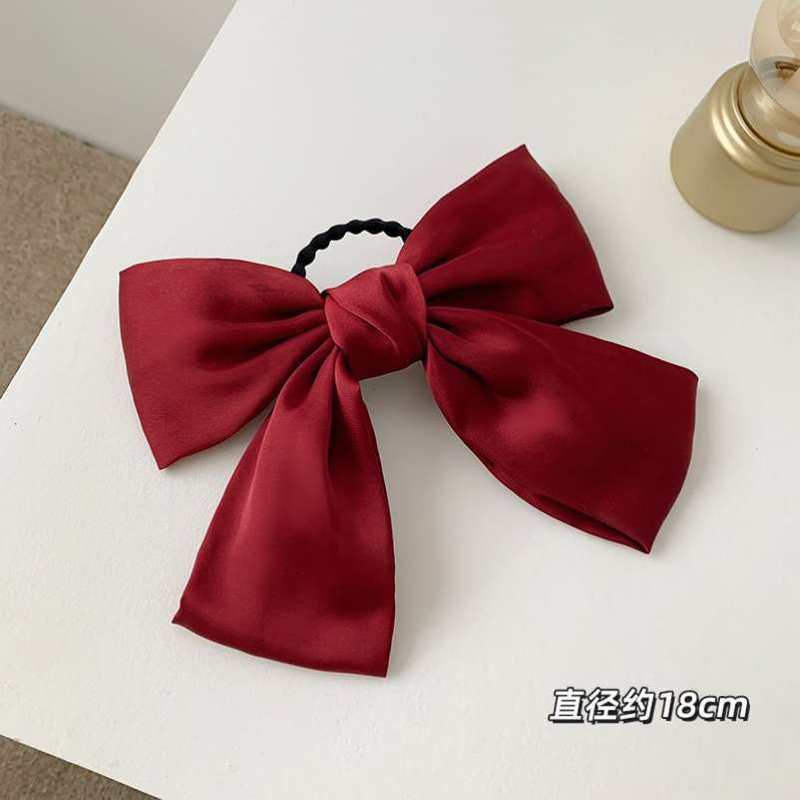 Wholesale Bow Hairpin Red Bow Headdress Hair Scrunchies ACC-HS-Shenb001