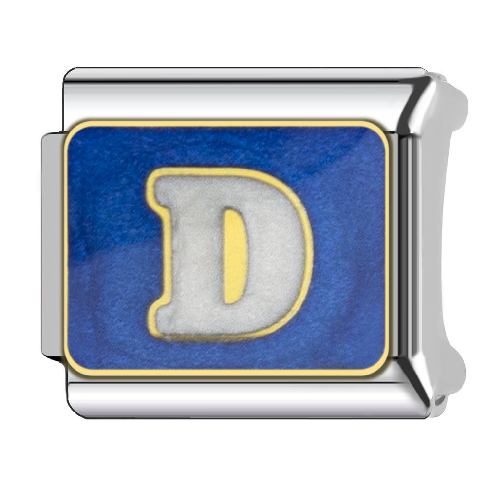 Wholesale  Italian Charm Bracelet 9mm DIY heart Creative Stainless Steel Composable Bracelet