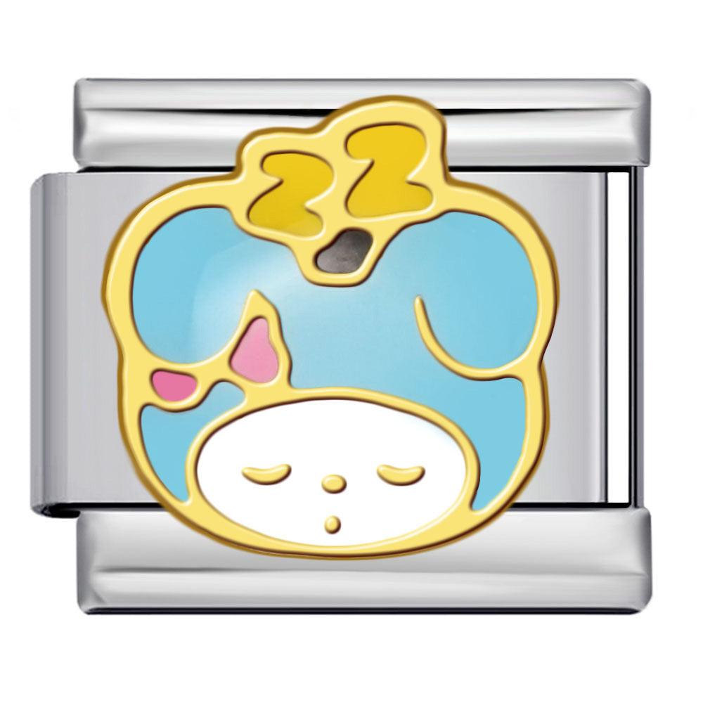 Wholesale 9mm Italian Charm Starter Bracelets DIY square Single Section Creative Stainless Steel Composable Bracelet