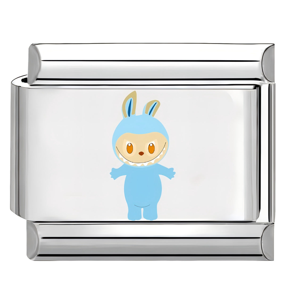 Wholesale 10pcs Italian Charm Bracelet 9mm DIY Splicing Cartoon Cute Stainless Steel Composable Bracelet