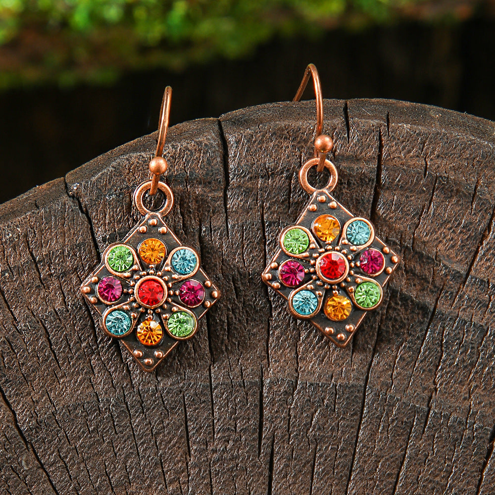 Wholesale Bohemian Tassel Earrings,  Handmade Beaded Alloy Earrings for Seaside Vacations,  Trendy Jewelry Accessory