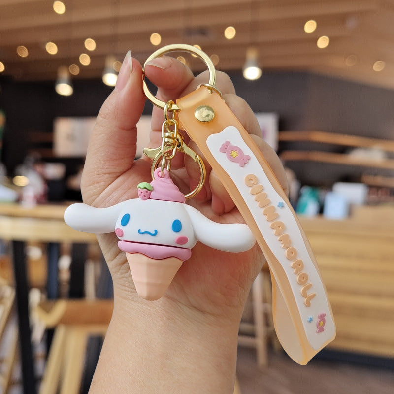 Wholesale Cartoon Cute Silicone Keychains ACCVIP-KC-MingTian002