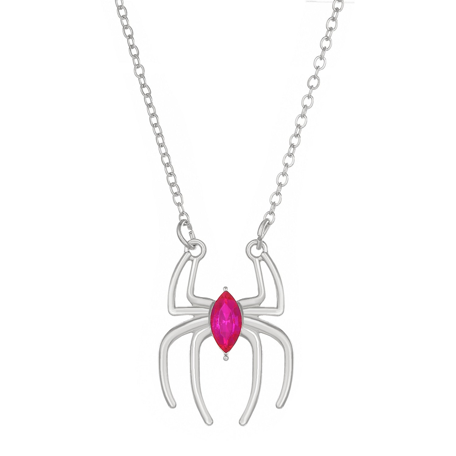 Wholesale Dark Punk Insect Necklace and Bracelet Set Alloy Electroplated Trendy Layering Jewelry Gift